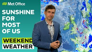 Weekend weather 30/05/2024 – High pressure means mostly fine – Met Office weather forecast UK