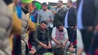 Babbu maan in kisan andolan Delhi 🔥 viral India | punjabi singer with farmer / india kisan
