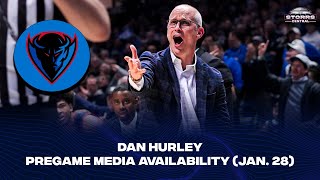 Dan Hurley Pregame Media Availability - DePaul (1-28-25)