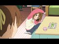 Yui tries to eat sandwiches 【K-ON!】