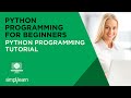Python Programming Tutorial | Python Programming for Beginners | Simplilearn