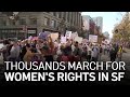 Thousands Rally for Abortion Access Protection at Women's March