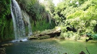 Kursunlu Waterfalls near Antalya in Turkey