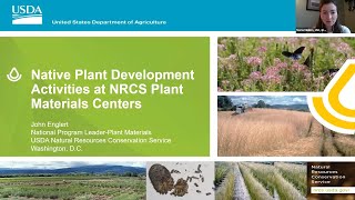 Update on Native Plant Development Activities at USDA, NRCS Plant Materials Centers