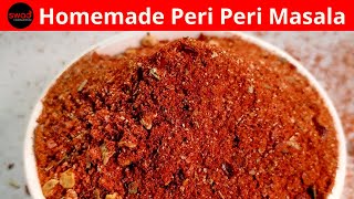 Peri Peri Masala | Homemade Peri Peri Spice Mix | Spicy Peri Peri Masala | Swad Cooking Institute