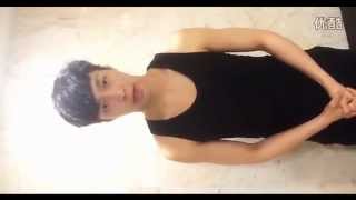 140824 EXO LAY 张艺兴 ALS ice bucket challenge