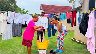 Washing My Daughter Inlaw Clothes In Browning To Get Her Reaction*never again *