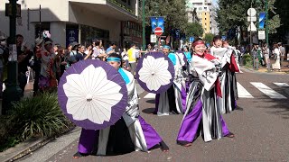 【4K】さぬき舞人 東京支部（第九回 横浜よさこい祭り/馬車道通りパレード②会場）