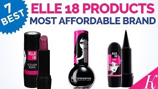 7 Best Elle 18 Products | Most Affordable Brand in India | Teenagers Brand