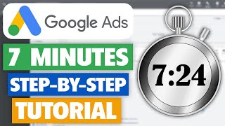 Google Ads QUICK Tutorial (2021) - Step-By-Step for Beginners