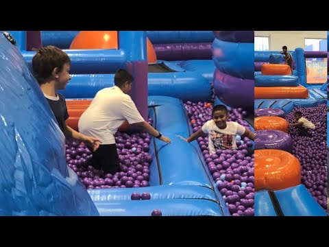 The Uk's Largest Inflatable Theme Park 2022 - YouTube