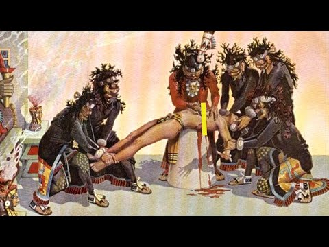 How does paragraph 3 contribute to the development of ideas in the text Aztec sacrifice?