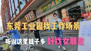 實拍東莞長安某工業園，聽說這裡女孩特別多，適合進去找女朋友？