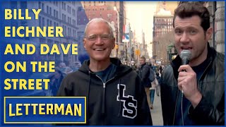 Billy Eichner And Dave On The Street | Letterman