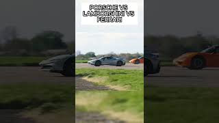 PORSCHE 918 SPYDER VS LAMBORGHINI REVUELTO VS FERRARI SF90