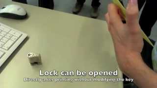 Project SneaKey: generating and printing a key