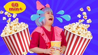 This Is Popcorn Song 🤩 + Mega compilation | Kids Funny Songs