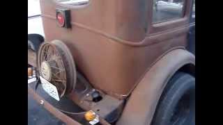 1931 PLYMOUTH PA SEDAN - ANOTHER RUNNING RUSTED RELIC