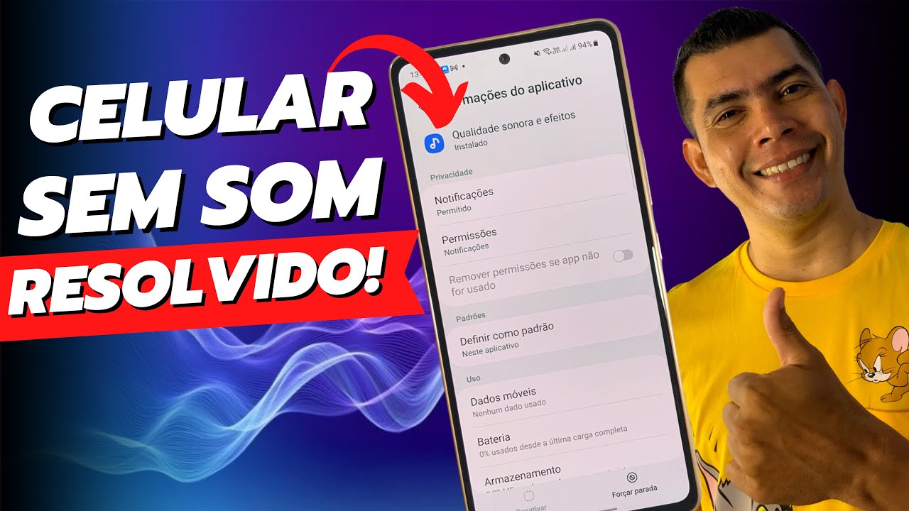 CELULAR SEM SOM (RESOLVIDO!) VEJA COMO DESCOBRIR E RESOLVER TODOS OS ...