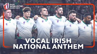 VOCAL Irish National Anthem | Rugby World Cup 2023