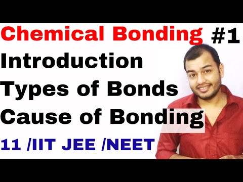 11 Chapter 4 | Chemical Bonding and Molecular Structure 01| Introduction | Cause of Chemical Bonding |