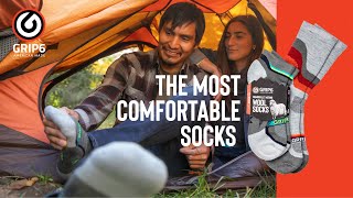Wool Socks With A Lifetime Warranty. Made In USA - The Most Comfortable Socks You'll Wear | GRIP6