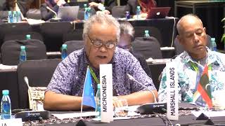 Micronesia Country Statement, FAO APRC 34, 2018