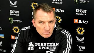 Wolves 2-1 Leicester | Brendan Rodgers | Full Post Match Press Conference | Premier League