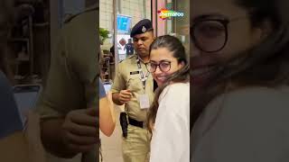 Rashmika Mandanna & Kalyani Priyadarshan Spotted At Airport #shorts #shortsvideo #rashmikamandanna