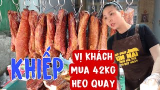 Quá KHỦNG LY LY tiết lộ vị khách ẩn danh chi gần 15tr mua 42kg heo quay Kim Mai da giòn rụm