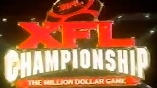 2001 XFL Championship - The Million Dollar Game