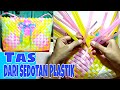 Tas dari sedotan plastik ll DIY ll rumah adin