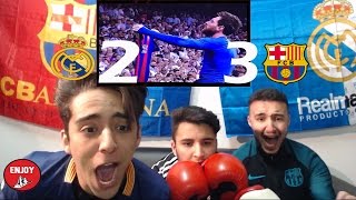 LIONEL MESSI HUMILIATES REAL MADRID IN EL CLASICO 2-3 - FANS REACTION