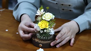 Enjoy the natural appearance of flowers for years! Beautiful Preserved Flowers | DIY