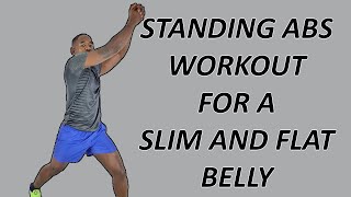 30 Minute Beginner Standing Abs Workout for A Slim and Flat Stomach