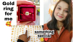 Gold ring for me🥺❤|| Something special 🥰 / Assamese vlog