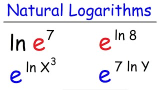 Natural Logarithms