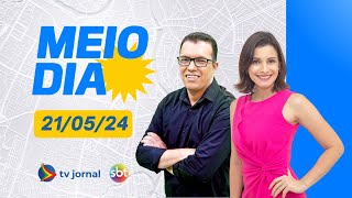 TV JORNAL MEIO-DIA AO VIVO com ANNE BARRETTO | 21.05.24