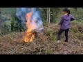 timelapse 2 years single mother builds a bamboo house in the forest _ living with nature