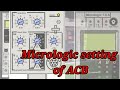 Air Circuit Breaker Setting/Micrologic Control Setting of ACB