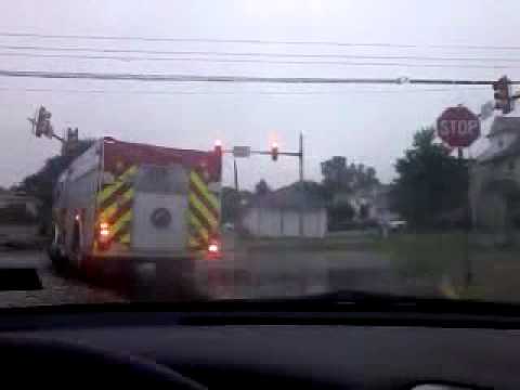 POV Fire Response With Federal Q And CLOSE CALL! - YouTube