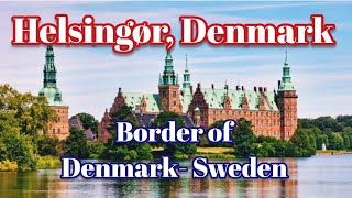 Helsingør city border of Denmark-Sweden by @denmarkphotographer