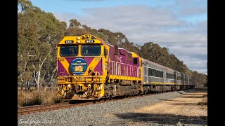 Trackside: The Vinelander Returns! N451 on the Avoca line with 707 Operations' 7991V- 6/6/24