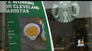 Brighton Starbucks workers strike after working through water leak