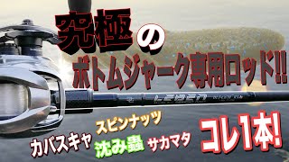 カバースキャット等ボトムジャーク専用ロッドをお探しのあなた！究極の1本求めるならコレ！