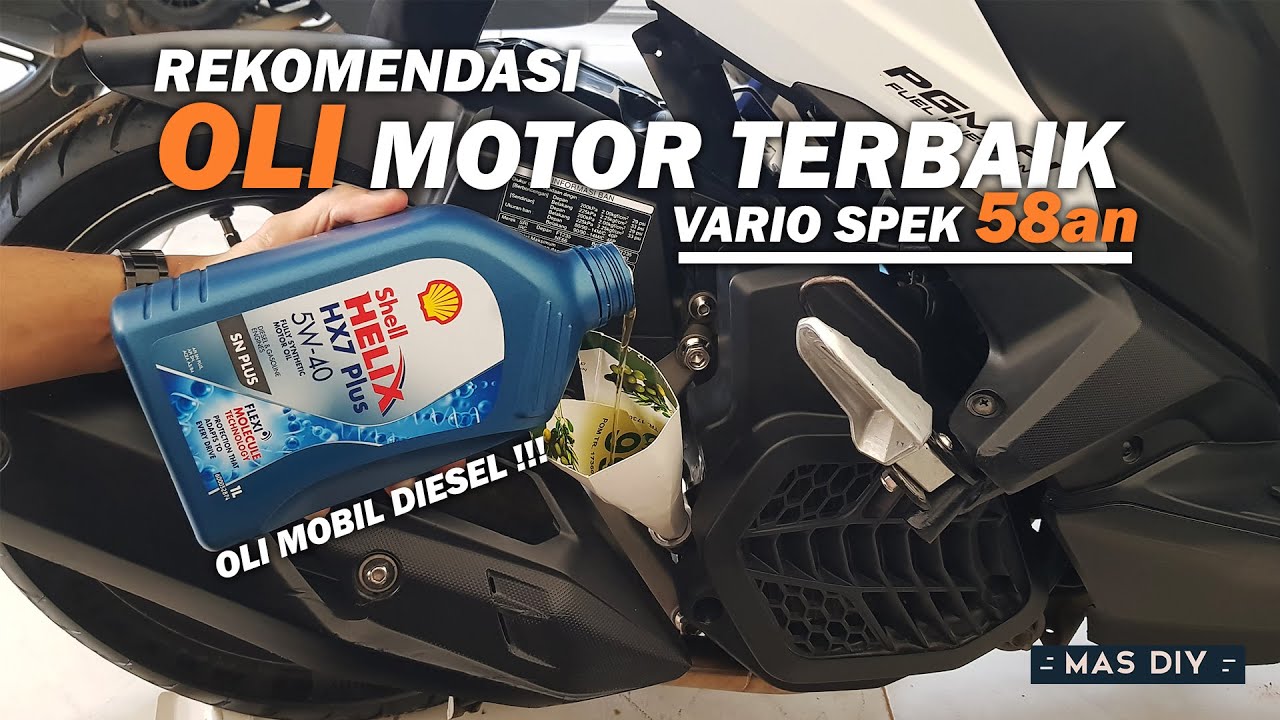 Rekomendasi Oli Motor Terbaik Tutorial Ganti Oli Matic, 45% OFF