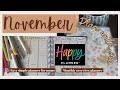 Plan With Me November 2024 | Organize Appointments, Activities & Birthdays | Monthly Planner Setup