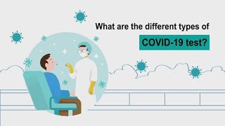 What are the different types of COVID-19 tests?