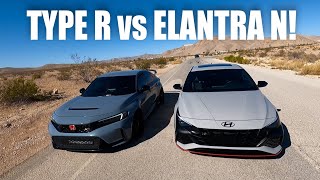 2023 FL5 Civic Type R vs 2022 Elantra N DCT RACE!