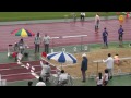 2015京都高校陸上　市内ブロック予選　女子走り幅跳び西京高校